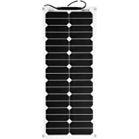 Offgridtec ETFE - Panel solar semiflexible (35 W- 12 V- células de alto rendimiento)